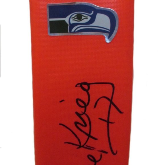 Dave Krieg Seattle Seahawks Signed Football Pylon - Picture 4 of 7